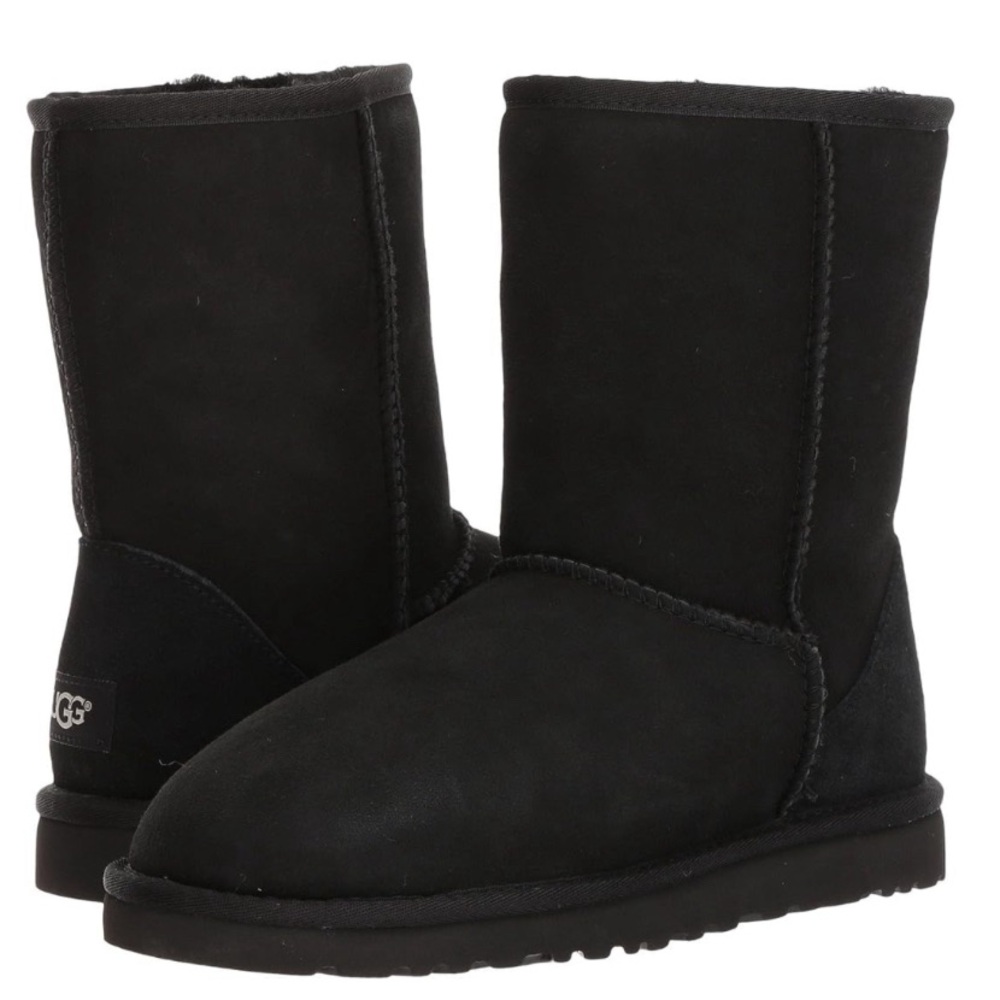 Classic Ugg Boot in black. 11 mens. Brand new. Never worn and still in the box!